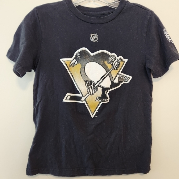 Pittsburgh Penguins Malkin Stadium Series Shirt Youth Medium  10/12 - Picture 1 of 3